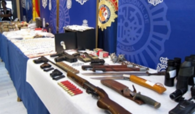 Parte del material incautado en la mayor operación antidroga desarrollada en Castilla y León. / Europa Press