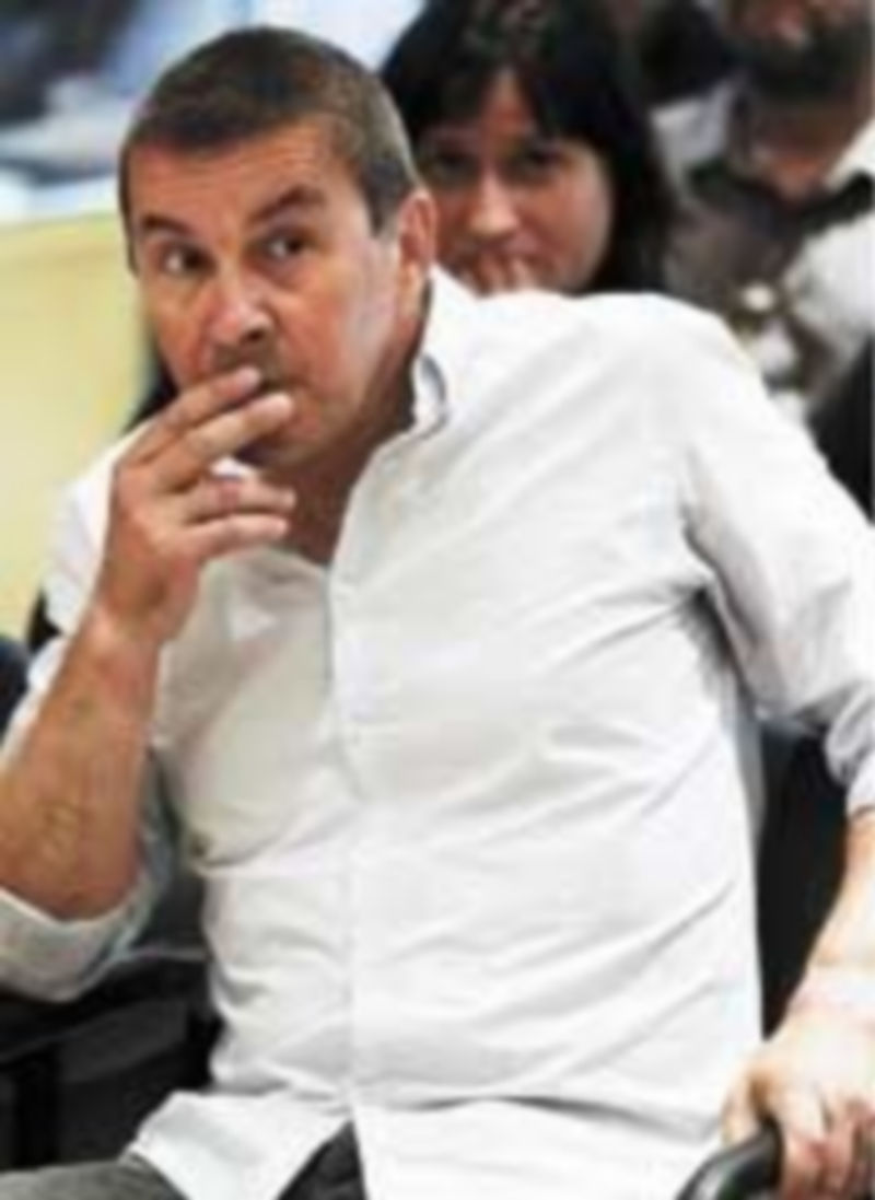 Arnaldo Otegi cumple sentencia en Logroño. / Reuters