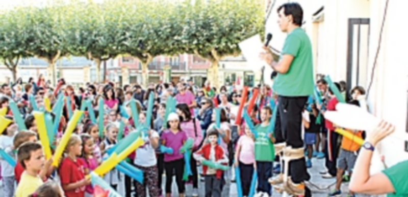 Acto reivindicativo al inicio del curso escolar