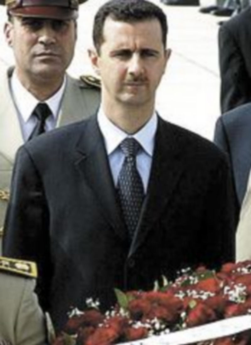 El presidente sirio