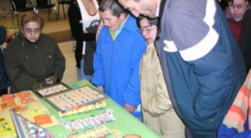 Exposición celebrada en Cuéllar en fechas previas a la Navidad. /Gabriel Gómez