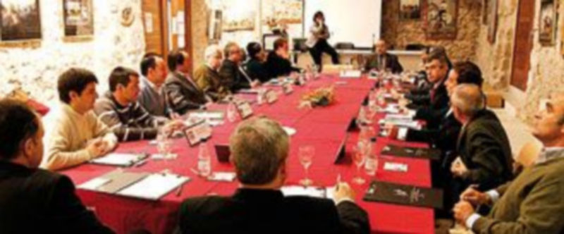 Algunos de los participantes en el acto