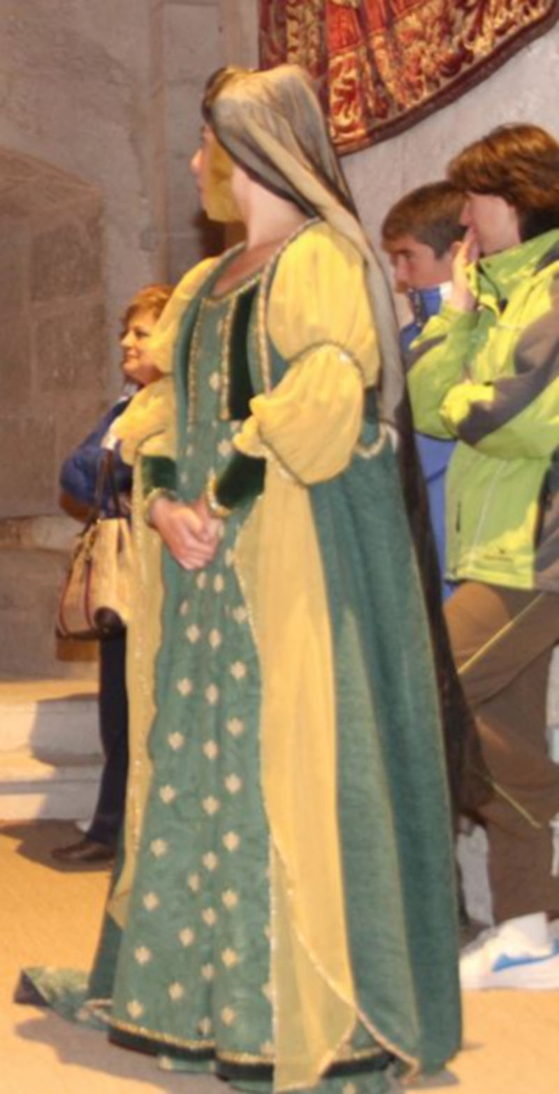 Una escena de la teatralización nocturna del Castillo. / Gabriel Gómez