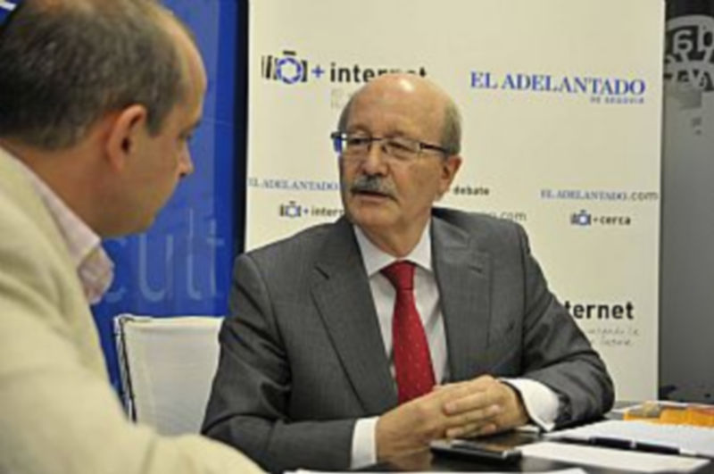 El presidente de la Fundación Villa de Pedraza