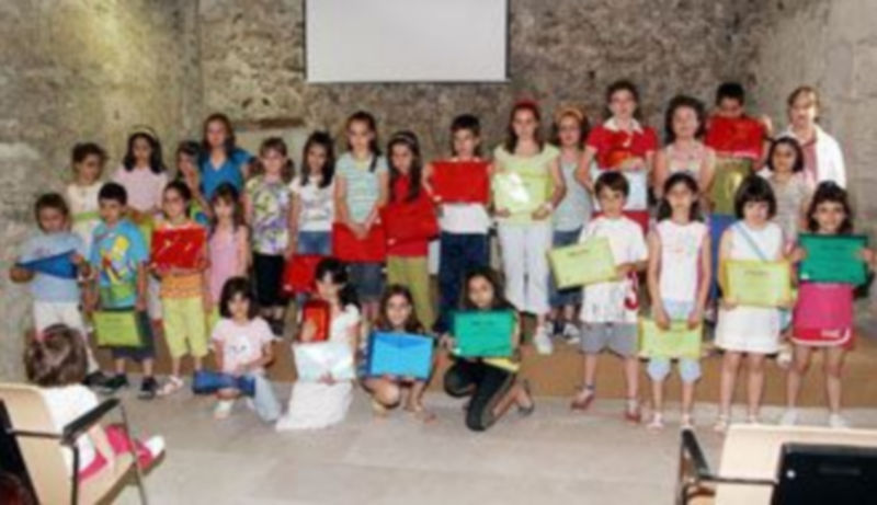 La sala multiusos del Palacio de Pedro I acogió ayer la entrega de premios. / GABRIEL GÓMEZ