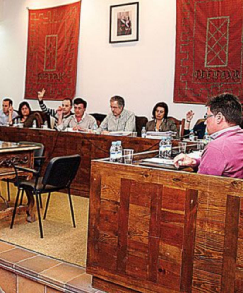 El salón de actos del Ayuntamiento acogerá la sesión hoy ./GABRIEL GÓMEZ