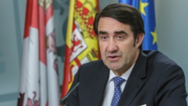 El consejero de Fomento y Medio Ambiente