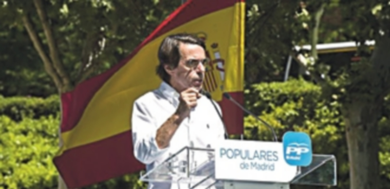 Aznar pide al PP una rectificación “enérgica, creíble y suficiente” 1 El expresidente del Gobierno se muestra muy crítico con el gobierno de Rajoy y niega que le haya dado consejos. / PP.