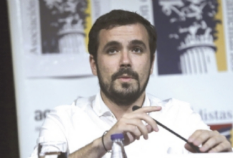 Garzón e Iglesias mantuvieron varias conversaciones para las elecciones. / EFE