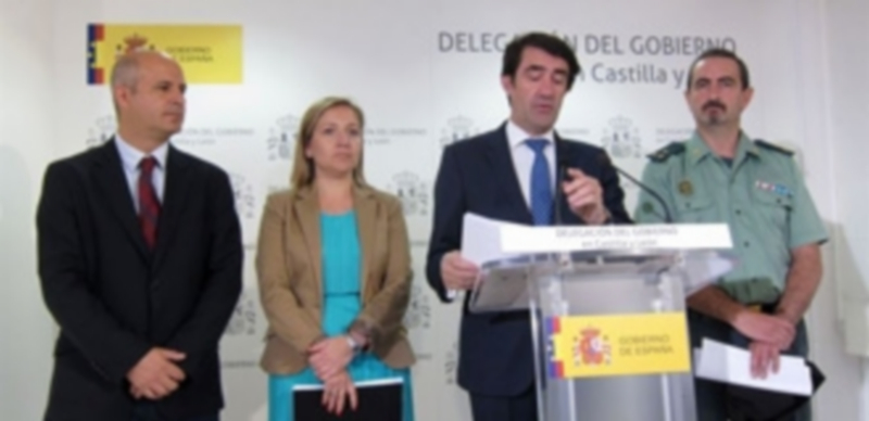 Las distracciones son la causa de la mitad de los accidentes mortales 1 El delegado del Gobierno en Castilla y León