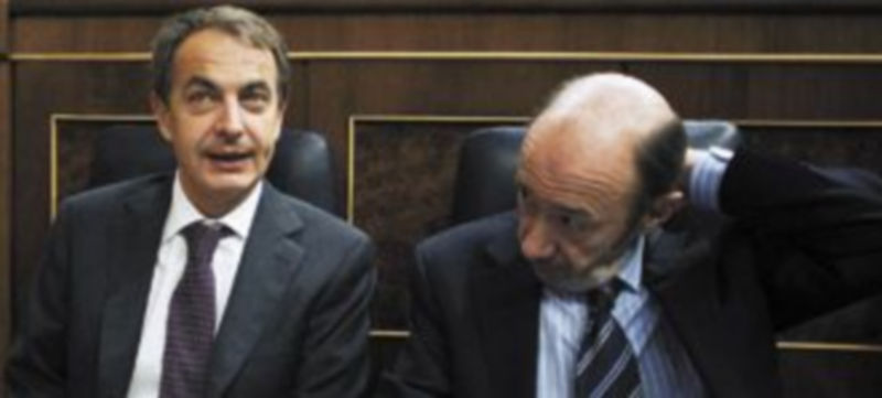 José Luis Rodríguez Zapatero y su previsible sustituto