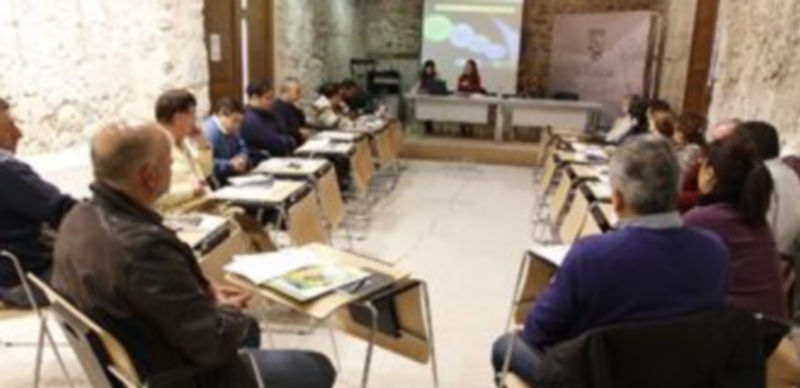 Encuentro celebrado con los empresarios interesados en la Marca Mar de Pinares. /Gabriel Gómez