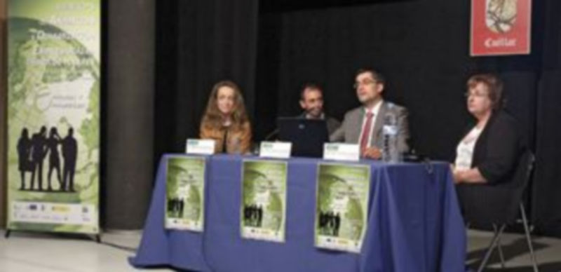 Una mesa redonda cerró las ponencias desarrolladas en la sala Alfonsa de la Torre durante la mañana./ Gabriel Gómez