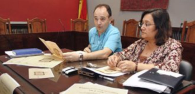 El primer teniente alcalde y la concejala de Cultura