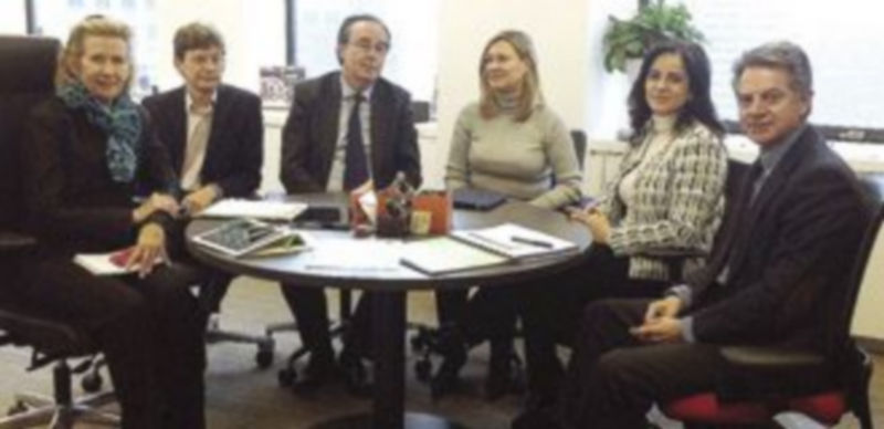 Las consejeras Del Olmo y Clemente