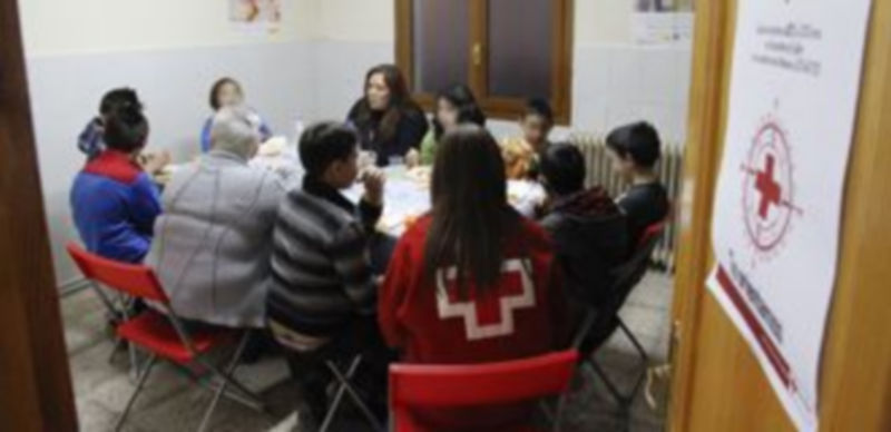Cruz Roja desarrolla desde enero un taller de promoción del éxito escolar. / Gabriel Gómez