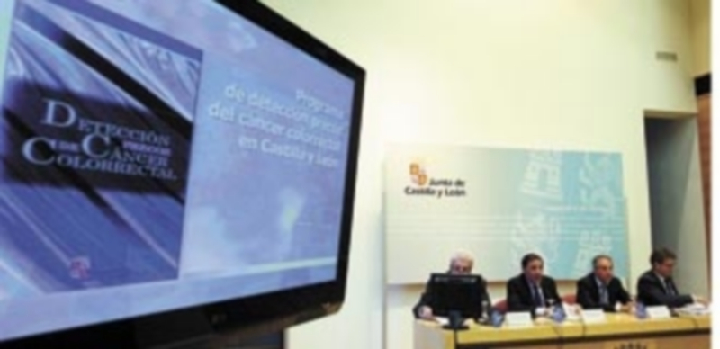 Imagen de la presentación del programa de prevención del cáncer colorrectal. / Ical