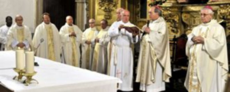 El clero diocesano celebra su patrón preocupado por la crisis vocacional 1 Monesñor Asenjo