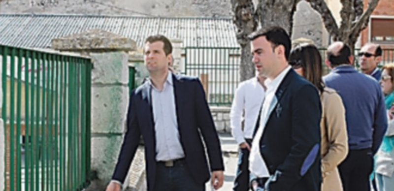 Luis Tudanca y Carlos Fraile