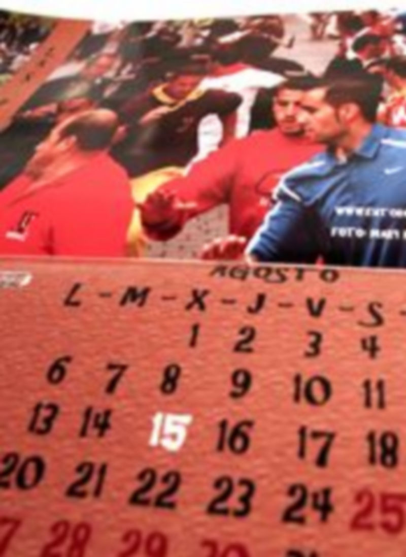 El calendario puede adquirirse en diferentes puntos de venta./ Gabriel Gómez.