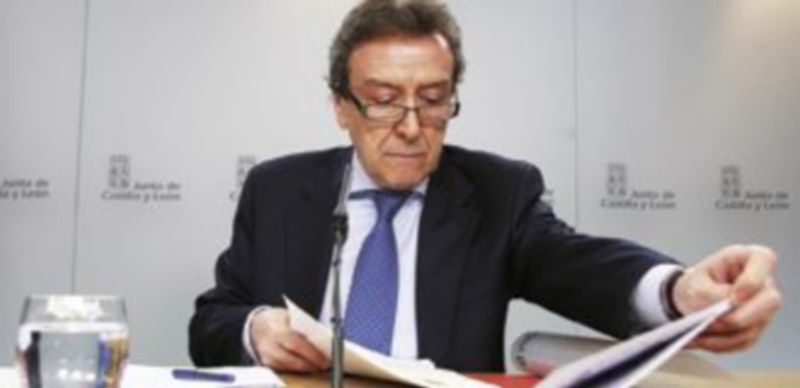 El consejero de la Presidencia y portavoz