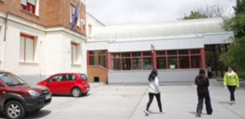 Instalaciones del IES Marqués de Lozoya de la villa. / Gabriel Gómez