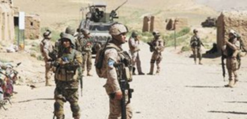 Las estimaciones del Gobierno preveían que en 2014 continuaran unos 750 soldados en Afganistán.