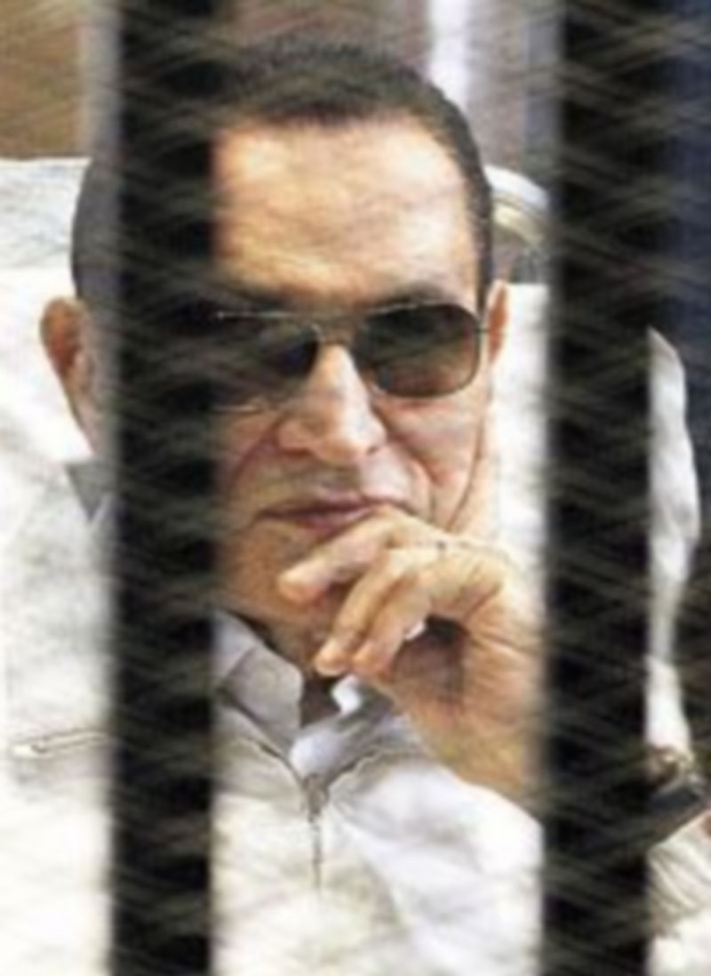 Hosni Mubarak.