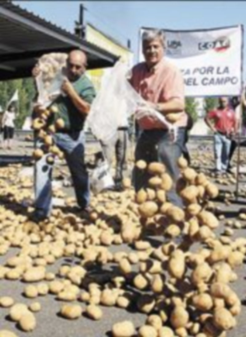 Julio López (d) y Aurelio Pérez