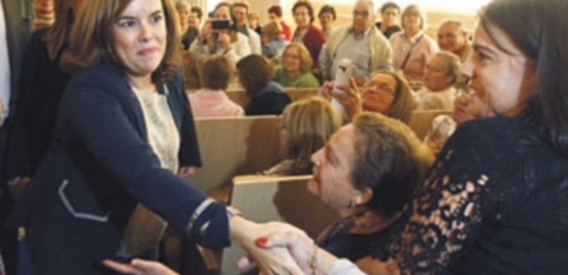 El Gobierno reivindica la presencia de la mujer en el entorno rural 1 La vicepresidenta del Gobierno