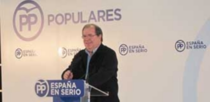 Herrera: «Sólo veo angustia y desesperación en Pedro Sánchez» 1 El presidente de la Junta de Castilla y León