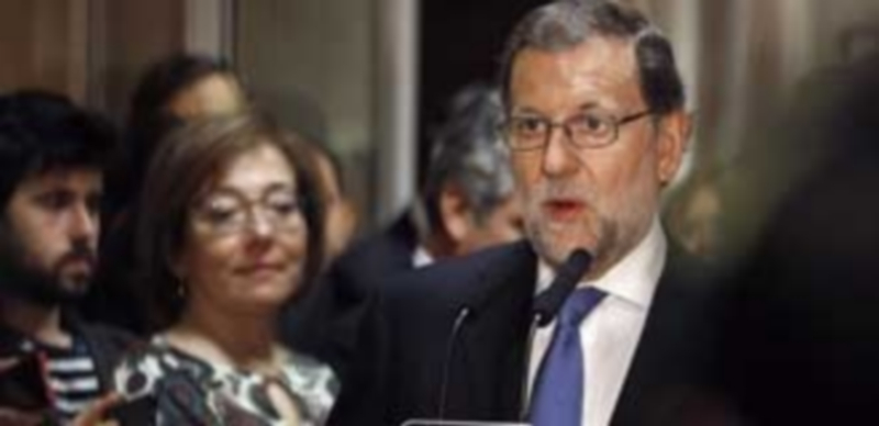 Rajoy ve al PSOE “capaz” de pactar con ocho o nueve partidos 1 El presidente del Gobierno en funciones