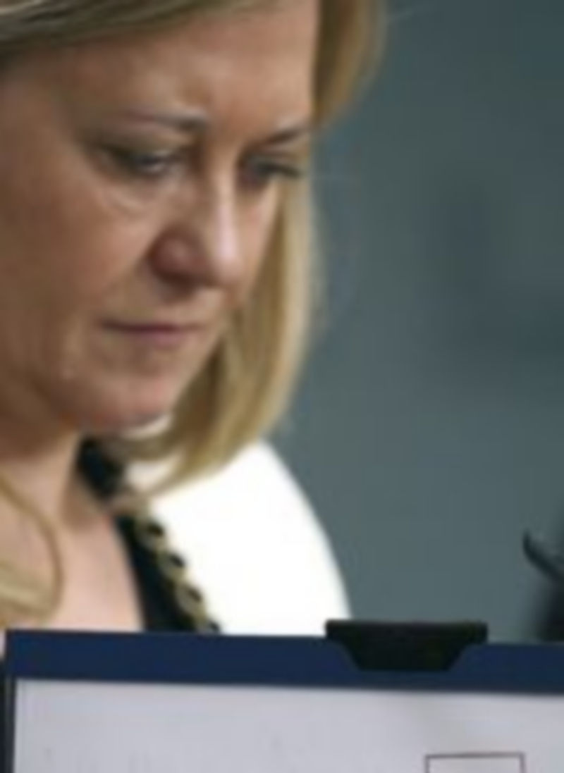 La consejera de Hacienda explica las medidas del plan de ajuste. / Ical.