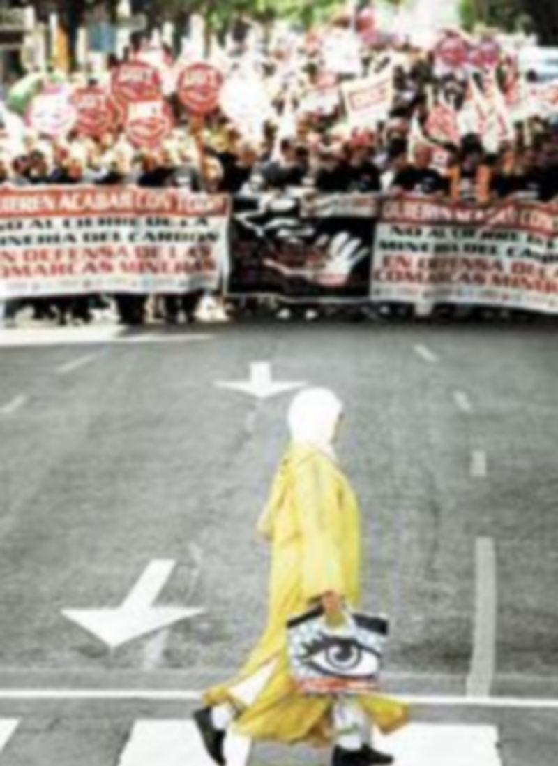 Alrededor de 15.000 personas salieron a las calles en la capital leonesa para expresar su apoyo al carbón. / Ical.