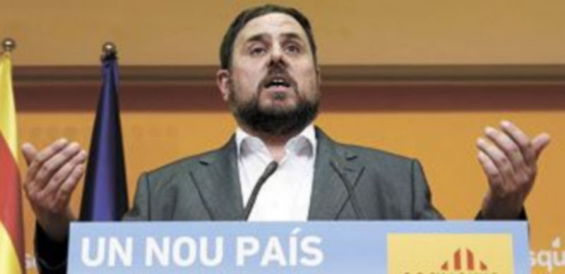 Oriol Junqueras justifica la consulta soberanista sustentándola en el derecho internacional. / Europa Press