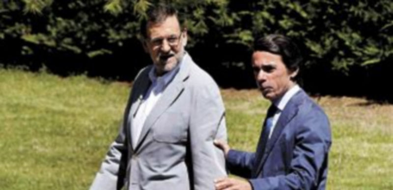 Imagen del encuentro entre el presidente del Gobierno