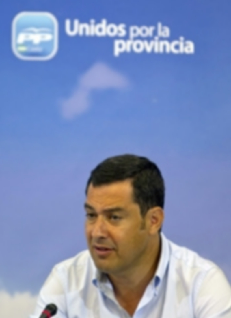 El líder del Partido Popular de Andalucía