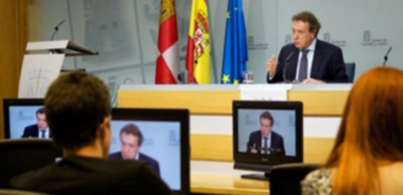 El portavoz de la Junta cree que León de la Riva debería disculparse 1 El consejero de Presidencia y portavoz de la Junta