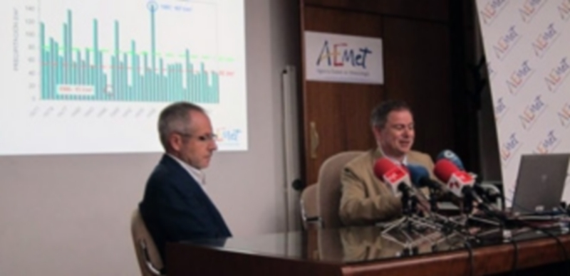 La Comunidad registró el verano más frío de los últimos seis años 1 El delegado de la Aemet en Castilla y León