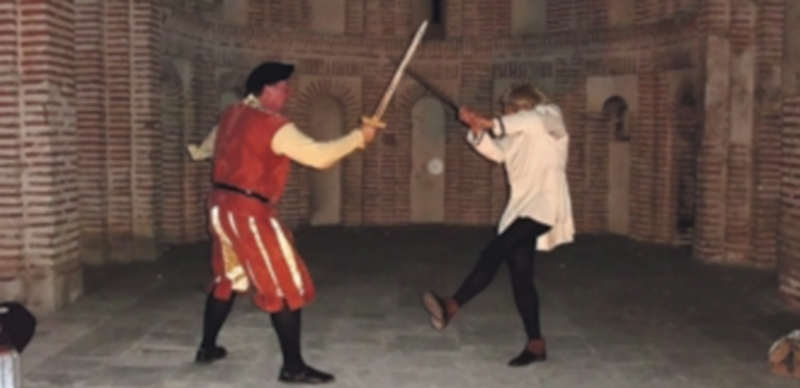 Las obras teatralizadas en el Castillo mantienen su éxito desde hace años. / El Adelantado