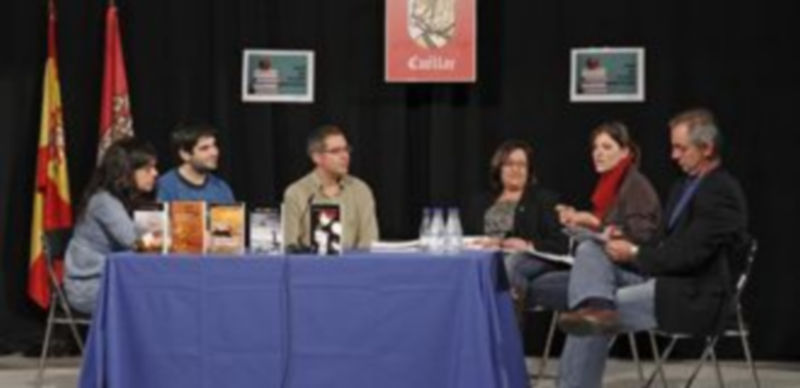 Un momento del desarrollo de esta jornada literaria en la Sala Alfonsa de la Torre. / Gabriel Gómez