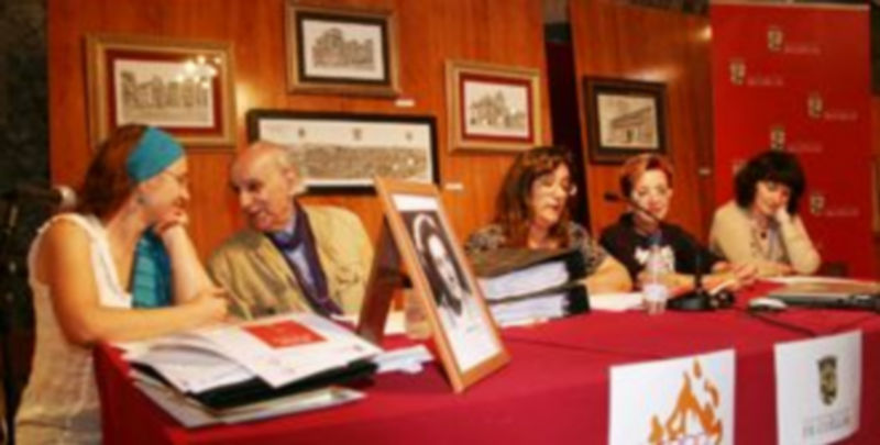 Presentación del libro sobre Alfonsa de la Torre de su Sobrino Jesús González./Gabriel Gómez
