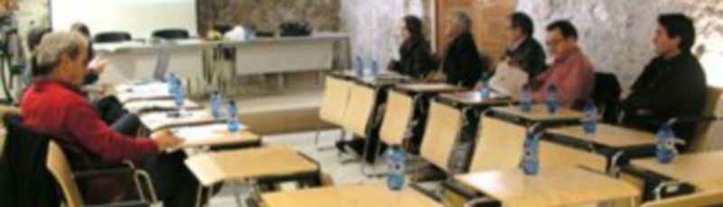 La directiva de Honorse en uno de los encuentros mantenidos para la elaboración de las cartas de la marca ./Gabriel Gómez