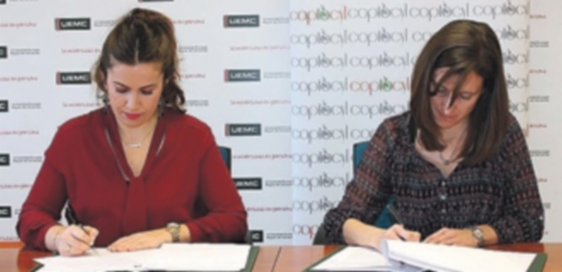 La UEMC y el Colegio Profesional de Terapeutas firman el acuerdo. / Europa Press