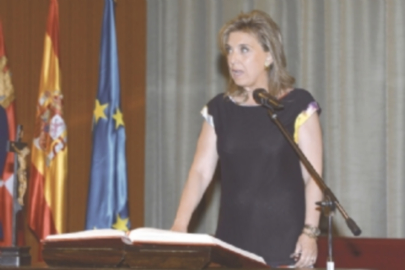 Salgueiro afirma que su gestión se basará en la “eficacia y honradez” 1 La nueva delegada del Gobierno en Castilla y León