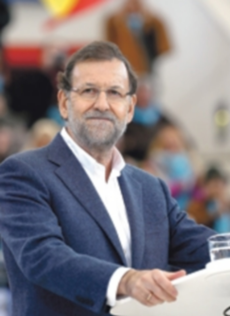 Rajoy defiende la trayectoria del PP frente a los nuevos partidos 1 Mariano Rajoy afirma que los esfuerzos realizados no han sido “inútiles”. / Efe