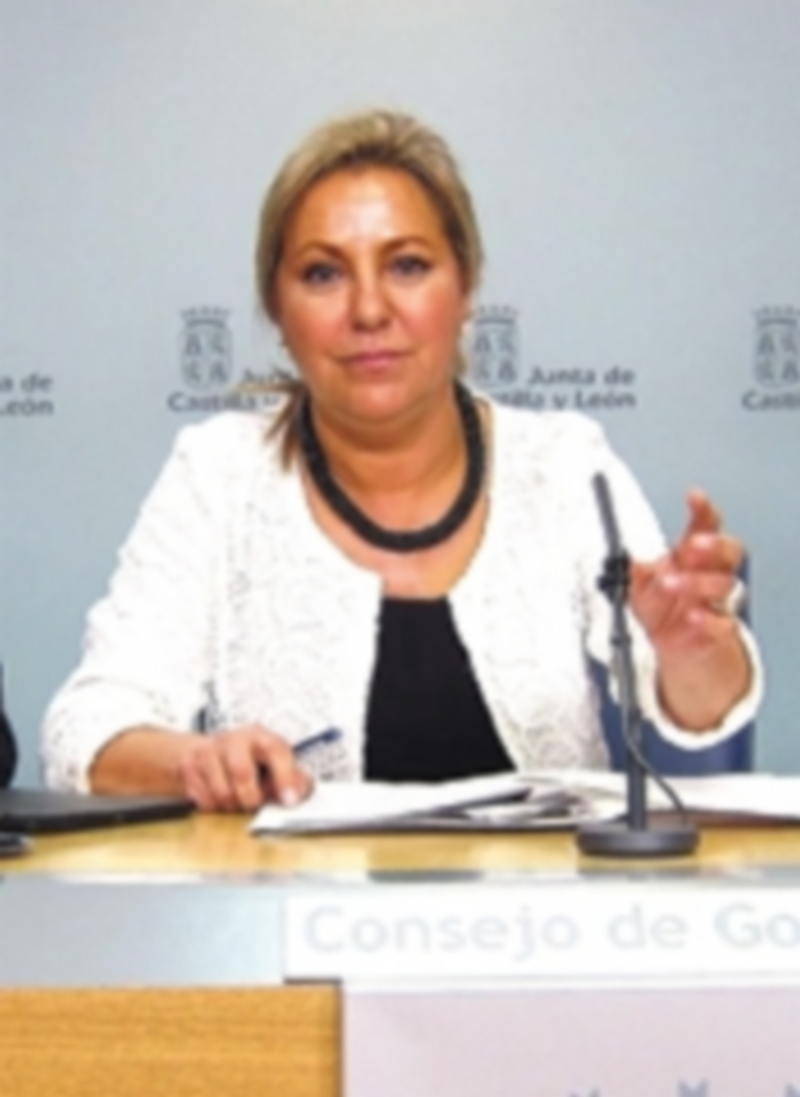 La vicepresidenta y portavoz de la Junta de Castilla y León