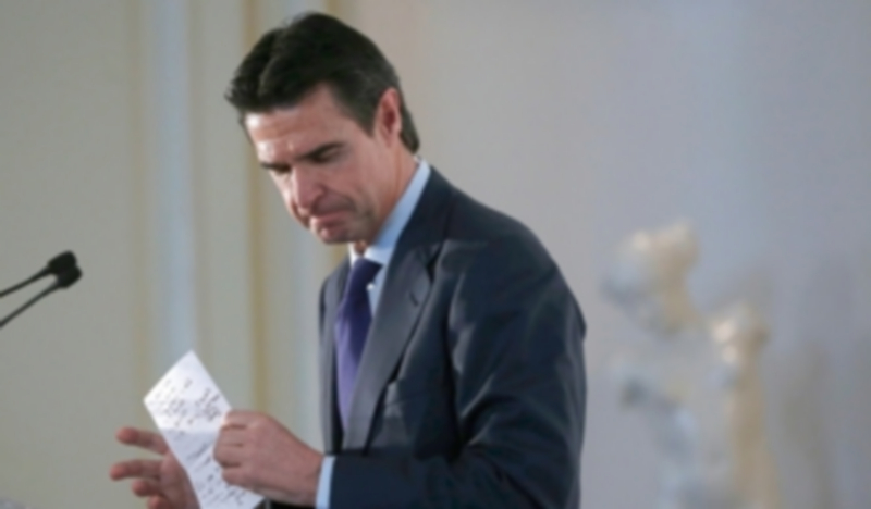 Soria renuncia a sus funciones como ministro y deja la política 1 El ya exministro de Industria