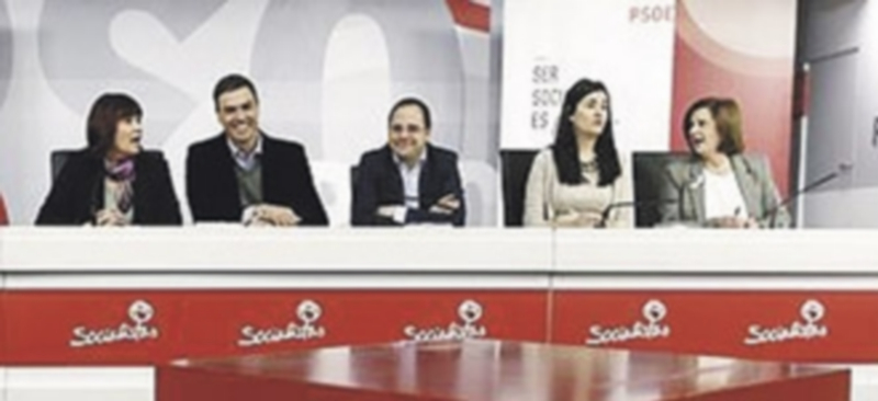 El PSOE prepara con ambición un año marcado por los comicios. / E.Press