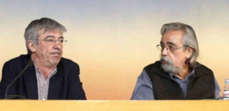 Los portavoces de Izq1uierda Unida en la Asamblea y el Ayuntamiento de Madrid